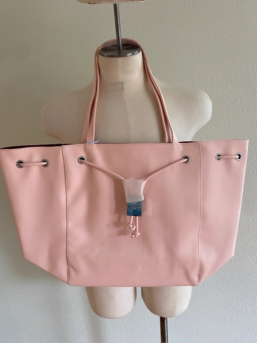 Ralph Lauren Romance Nude Pink Blush Tote Bag - Picture 2 of 4